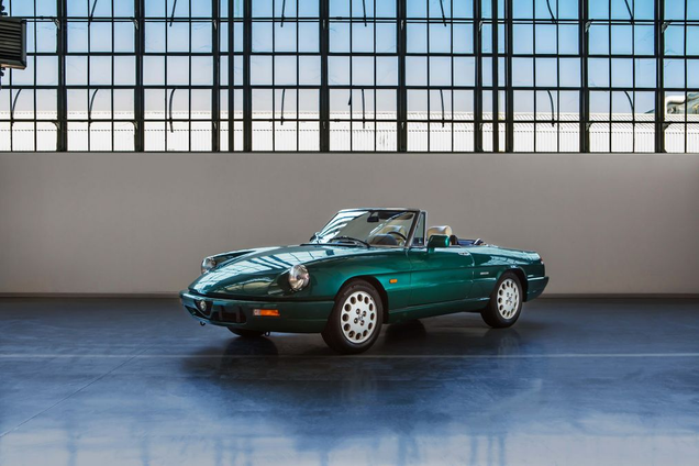The 91 Alfa Spider. Image courtesy of EVO/Antony Ingram.